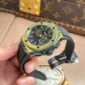Hublot Big Bang 20th Anniversary Chronograph Black Dial Replica 1 1 BBA Factory 43mm (1)