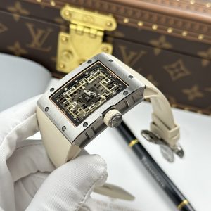 Richard Mille RM16-02 Titanium Extraflat Skeleton Super Clone Watches 36mm x 45mm (1)
