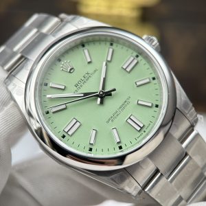 Rolex Oyster Perpetual 134300 Replica Watch Pistachio Dial VS Factory 41mm (1)