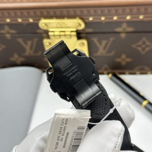 Cartier Santos 100 XL Demi Rose Gold Super Clone Watches Fabric Strap 51.1×41 (1)