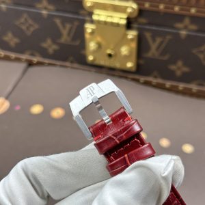 Audemars Piguet Code 11.59 Red Dial Replica 11 Leather Strap Factory APS 41mm Watch (1)