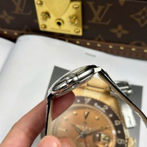 Cartier Ballon Bleu Clone Watches White Dial Leather Strap AF Factory 40mm (2)