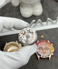 Rolex Daytona 116588TBR Eye Of Tiger Solid Gold Watch and Diamonds (4)