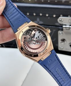 Omega Constellation Rose Gold Blue Color VS Factory 41mm (1)