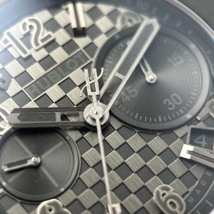 Hublot Big Bang 20th Anniversary Chronograph Ceramic Đen Replica 1 1 BBA Factory 43mm (1)