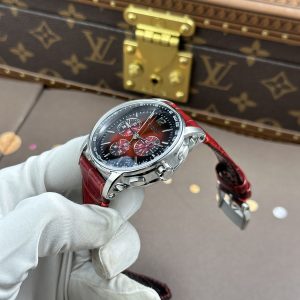 Audemars Piguet Code 11.59 Red Dial Replica 11 Leather Strap Factory APS 41mm Watch (1)