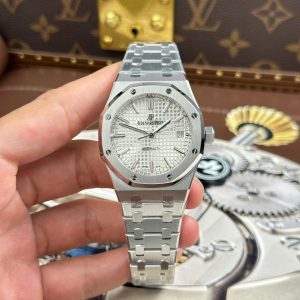 Audemars Piguet Royal Oak 15450 White Dial Super Clone Watches ZF Factory 37mm (1)
