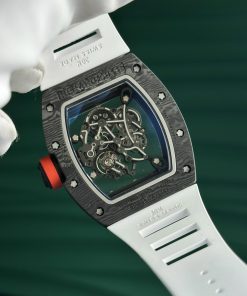 Richard Mille Best Replica Watch White Rubber Strap Carbon NTPT ZF Factory (13)