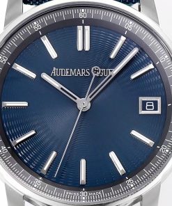 Audemars Piguet 15210ST Best Replica Watches Blue Color 41mm (9)