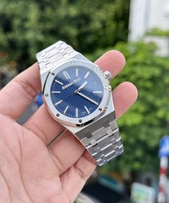Audemars Piguet 15510ST Blue Dial Replica Watches Best Quality 41mm (1)