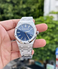 Audemars Piguet 15510ST Blue Dial Replica Watches Best Quality 41mm (1)