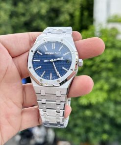 Audemars Piguet 15510ST Blue Dial Replica Watches Best Quality 41mm (1)