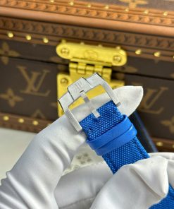 Audemars Piguet 26600 Tourbillon Openworked Replica 11 Watches Blue 41mm (2)