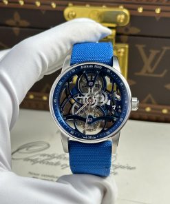 Audemars Piguet 26600 Tourbillon Openworked Replica 11 Watches Blue 41mm (2)