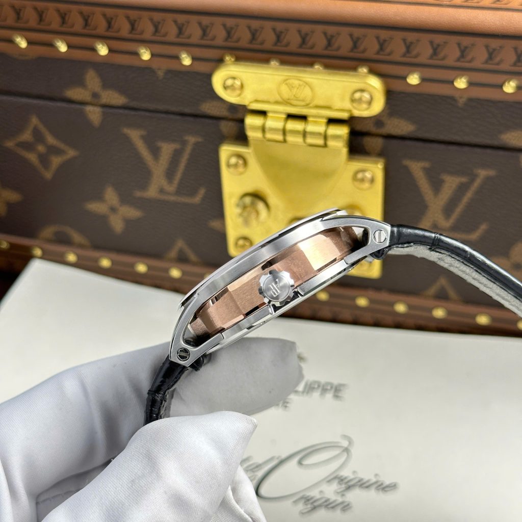 Audemars Piguet 26600 Tourbillon Openworked Replica Watches Black Leather Strap 41mm (2)