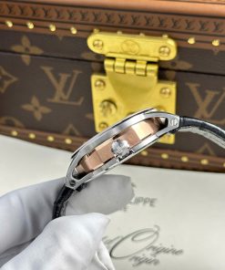 Audemars Piguet 26600 Tourbillon Openworked Replica Watches Black Leather Strap 41mm (2)