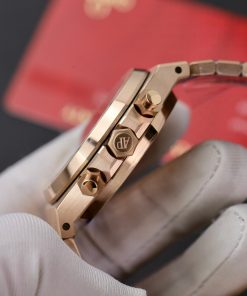 Audemars Piguet Best Replica Watch Royal Oak Chronograph 26331OR Dial Blue 41mm (1)