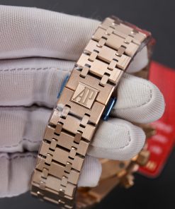 Audemars Piguet Best Replica Watch Royal Oak Chronograph 26331OR Dial Blue 41mm (1)