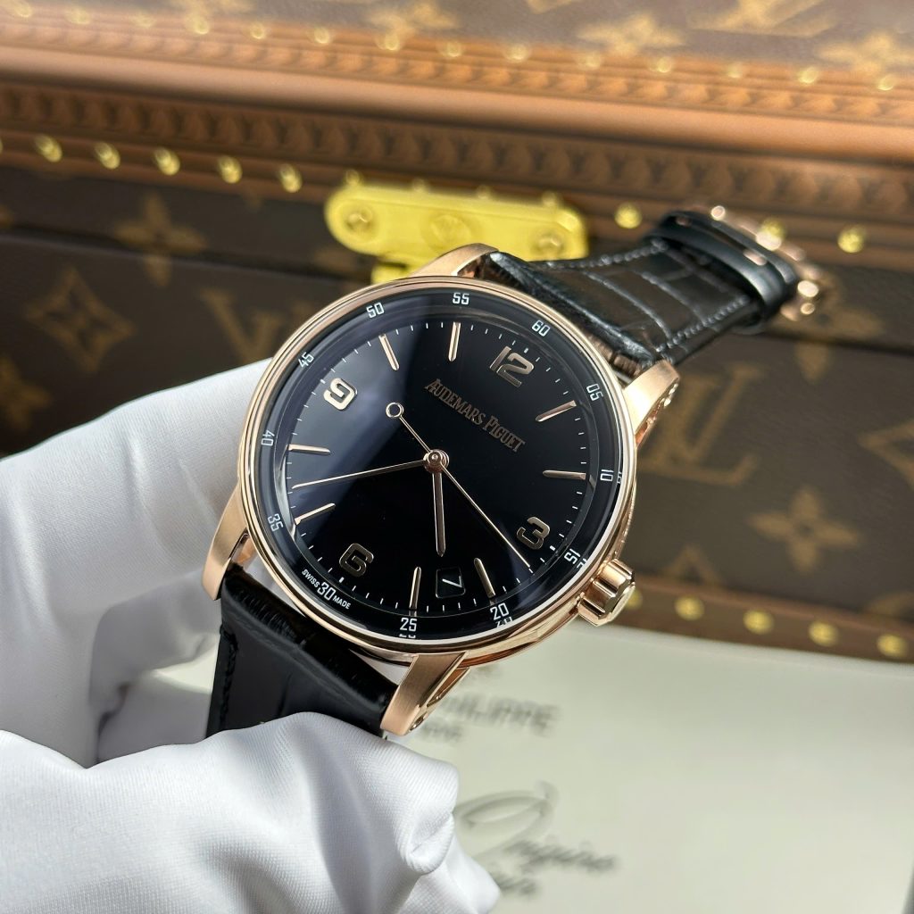Audemars Piguet Code 11.59 Selfwinding 15210OR Replica 11 Watch Black Dial APS Factory 41mm (2)