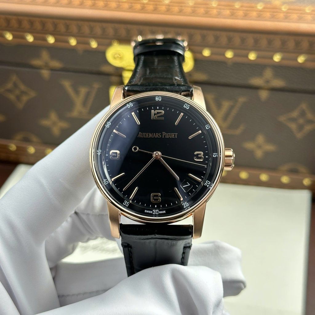 Audemars Piguet Code 11.59 Selfwinding 15210OR Replica 11 Watch Black Dial APS Factory 41mm (2)