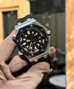 Audemars Piguet Fake Watch Royal Oak 15720ST IP Factory Black 42mm (1)