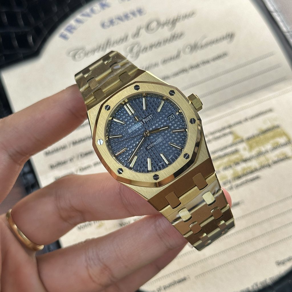 Audemars Piguet Replica Watch Royal Oak 15450 IP Factory 37mm (3)