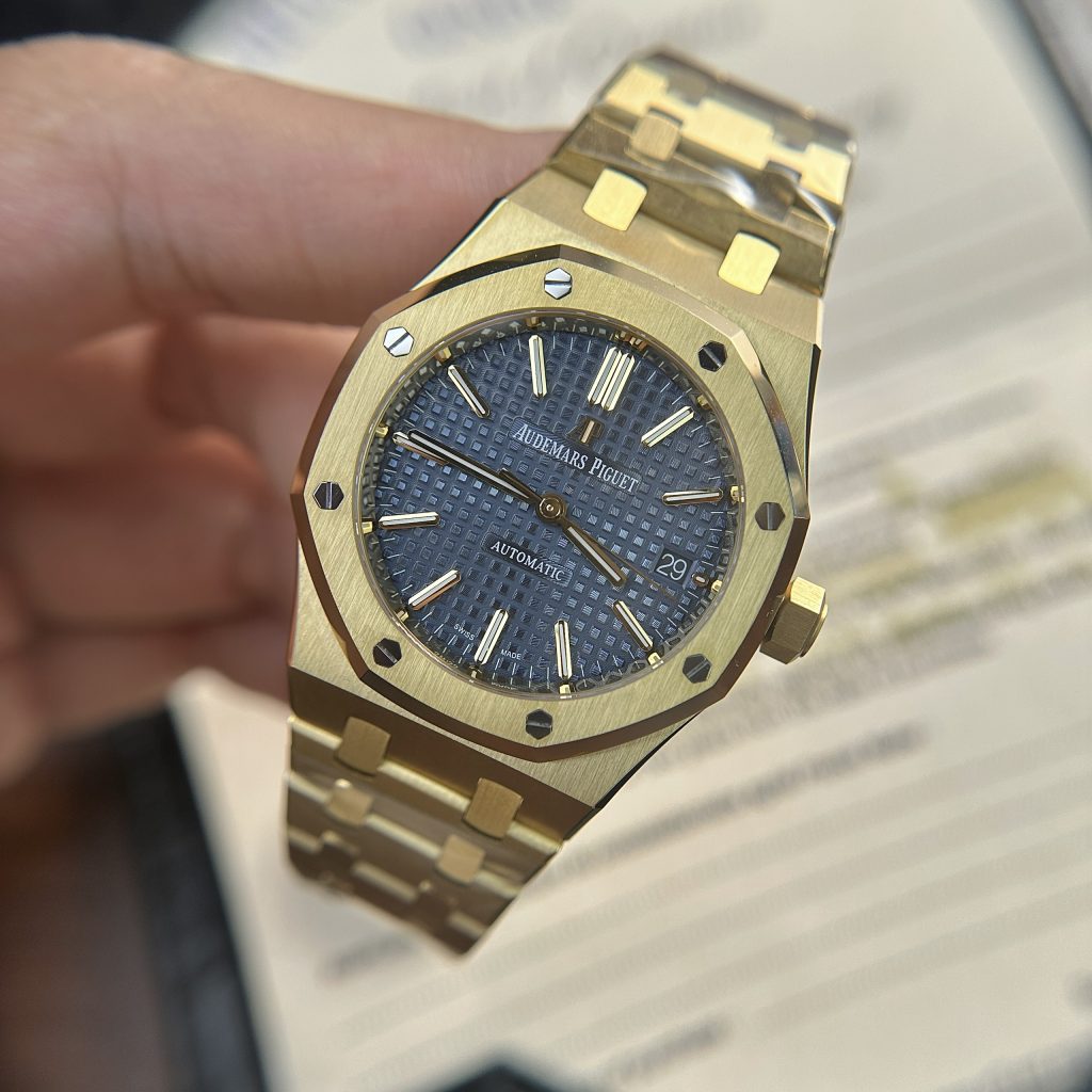 Audemars Piguet Replica Watch Royal Oak 15450 IP Factory 37mm (3)