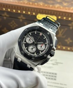 Audemars Piguet Replica Watch Royal Oak Offshore Chronograph 26420 Black Dial APP Factory 43mm (2)