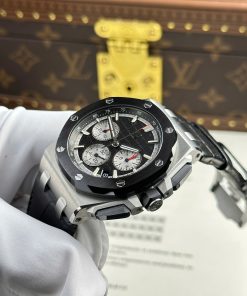 Audemars Piguet Replica Watch Royal Oak Offshore Chronograph 26420 Black Dial APP Factory 43mm (2)