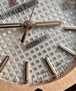 Audemars Piguet Replica Watches Royal Oak 15450 Rose Gold IP Factory 37mm (1)