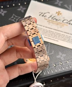 Audemars Piguet Replica Watches Royal Oak 15450 Rose Gold IP Factory 37mm (1)