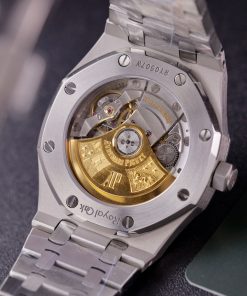 Audemars Piguet Replica Watches Royal Oak 15450ST Dark Blue Dial IP Factory 37mm (2)