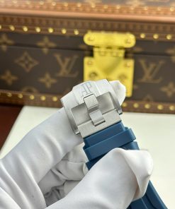 Audemars Piguet Replica Watches Royal Oak Offshore Chronograph 26420 Blue Dial APP Factory 43mm (2)