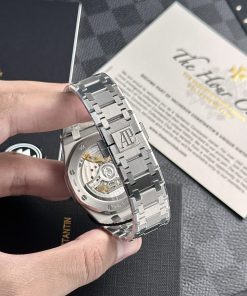 Audemars Piguet Royal Oak 15202 Jumbo Extra-Thin Replica Watches Green Dial 39mm (4)