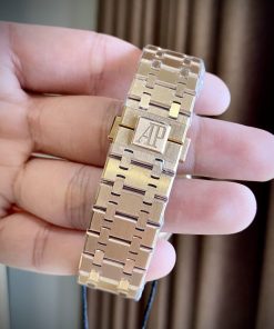 Audemars Piguet Royal Oak 15400OR Replica Watch Blue Dial APS Factory (1)