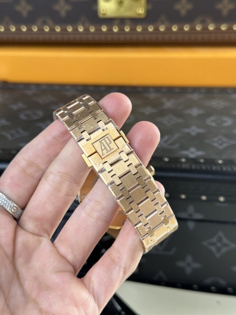 Audemars Piguet Royal Oak 15400OR Replica Watches ZF Factory 41mm (9)