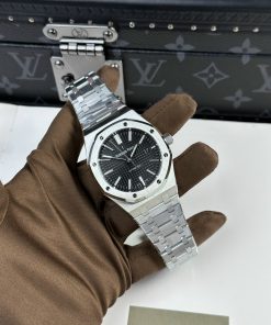 Audemars Piguet Royal Oak 15400ST Black Dial Best Replica APS Factory 41mm (5)