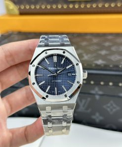 Audemars Piguet Royal Oak 15400ST Blue Dial Best Replica APS Factory 41mm (4)