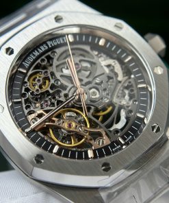 Audemars Piguet Royal Oak 15407 Best Replica Watch Skeleton Dial THB Factory 41mm (1)