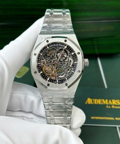 Audemars Piguet Royal Oak 15407 Best Replica Watch Skeleton Dial THB Factory 41mm (1)