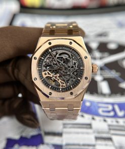 Audemars Piguet Royal Oak 15407 Rose Gold Replica Watches APS Factory 41mm (1)