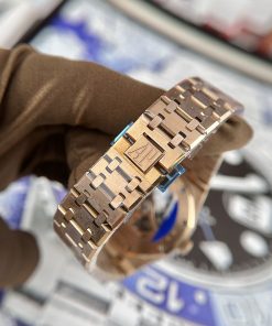 Audemars Piguet Royal Oak 15407 Rose Gold Replica Watches APS Factory 41mm (1)