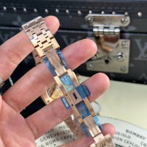 Audemars Piguet Royal Oak 15450 Rose Gold Rep 1 1 White Dial ZF Factoey 37mm (1)