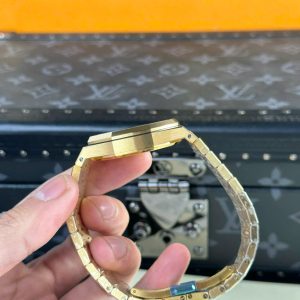 Audemars Piguet Royal Oak 15450 Yellow Gold Replica 11 White Dial IP Factory 37mm (1)