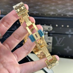 Audemars Piguet Royal Oak 15450 Yellow Gold Replica 11 White Dial IP Factory 37mm (1)