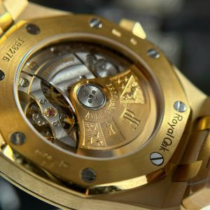 Audemars Piguet Royal Oak 15450 Yellow Gold Replica 11 White Dial IP Factory 37mm (1)