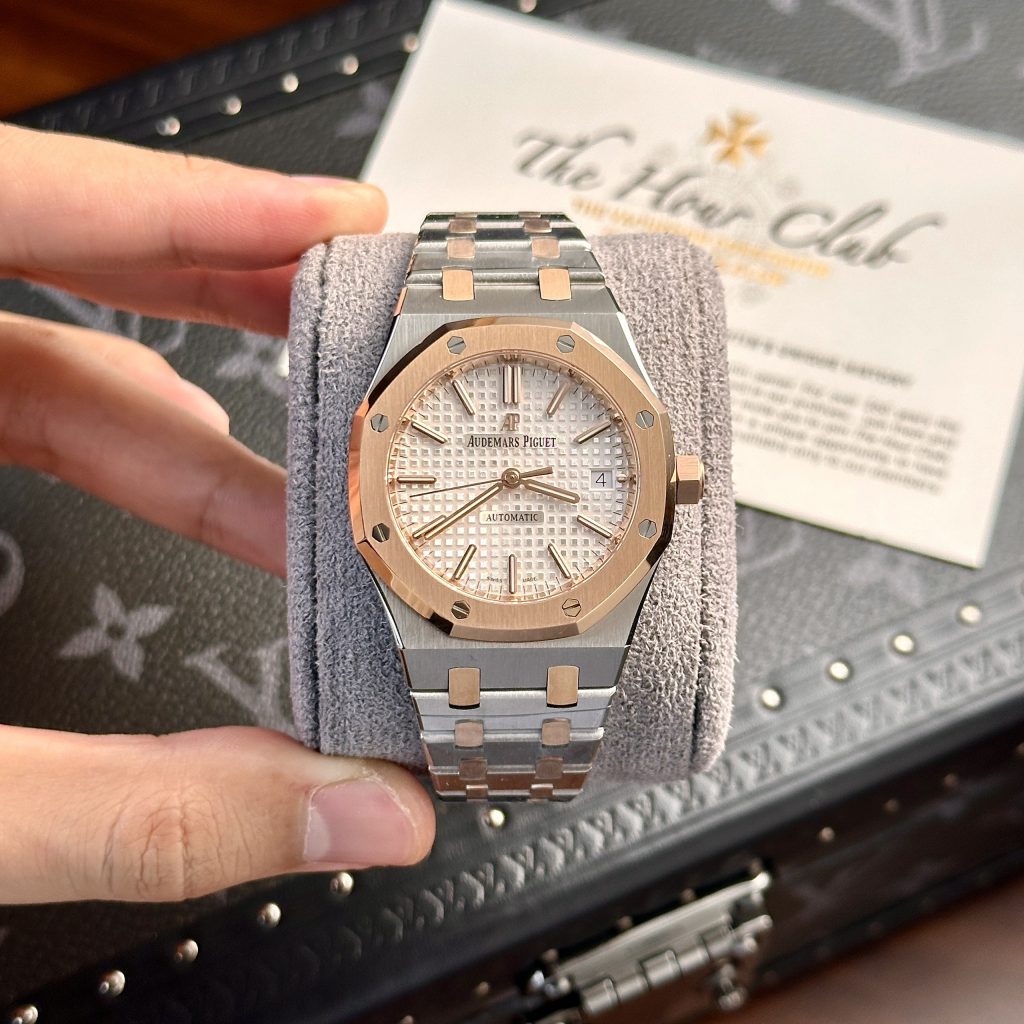 Audemars Piguet Royal Oak 15450SR Replica Watches IP Factory 37mm (1)
