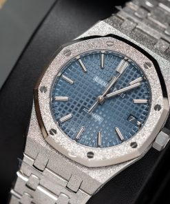 Audemars Piguet Royal Oak 15454BC Blue Dial Best Replica Watch 37mm (2)