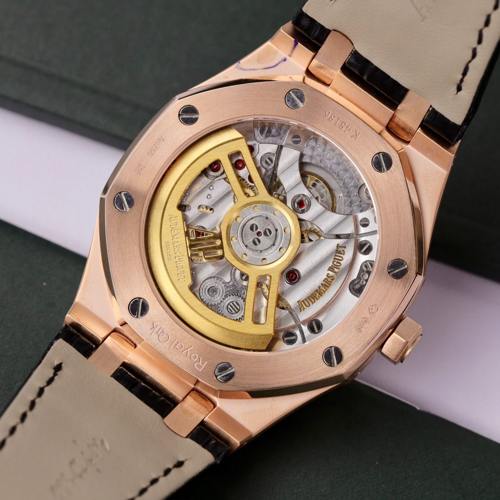 Audemars Piguet Royal Oak 15500OR 18K Gold Wrapped Best Replica Z Factory 41mm (10)