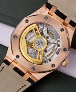 Audemars Piguet Royal Oak 15500OR 18K Gold Wrapped Best Replica Z Factory 41mm (10)